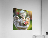 Porcelain humanoid angel Acrylic Print