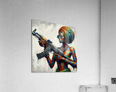 War Angel 2.1 Acrylic Print