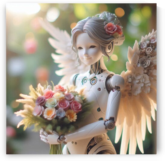 Porcelain humanoid angel 1.0 by Vygantas Navickas
