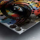 Face Metal print