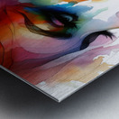 Face Metal print