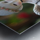 Porcelain humanoid angel Metal print