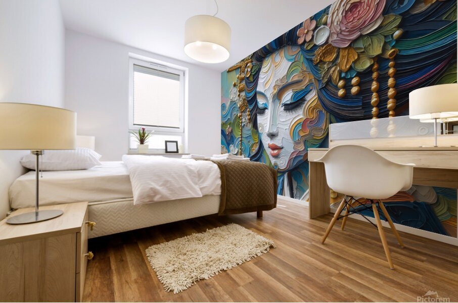 Geisha Mural print