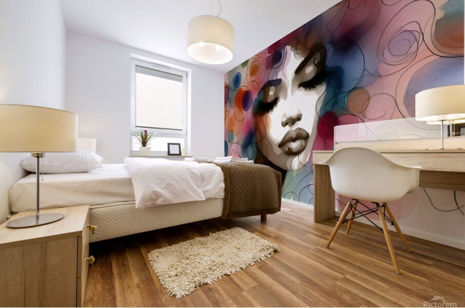 Face Impression murale
