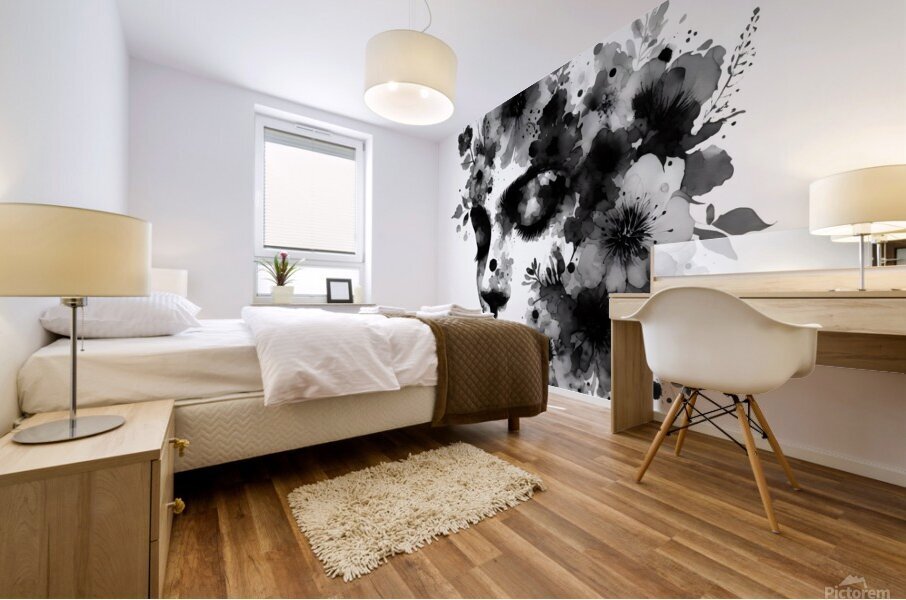 Face Mural print
