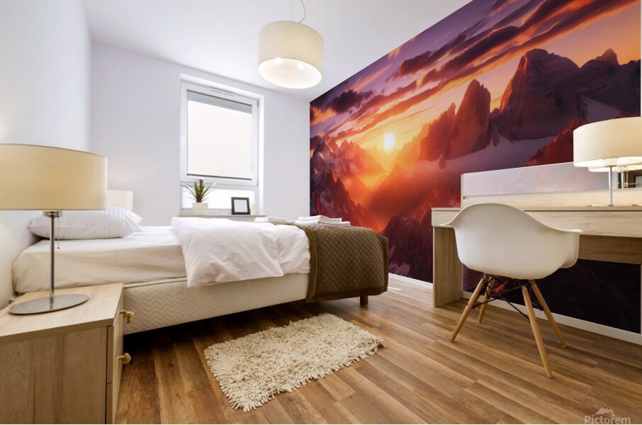 Canyon Mural print