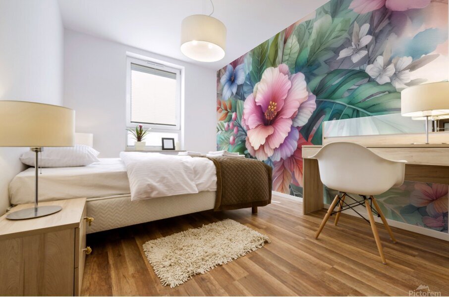 Flowers Mural print