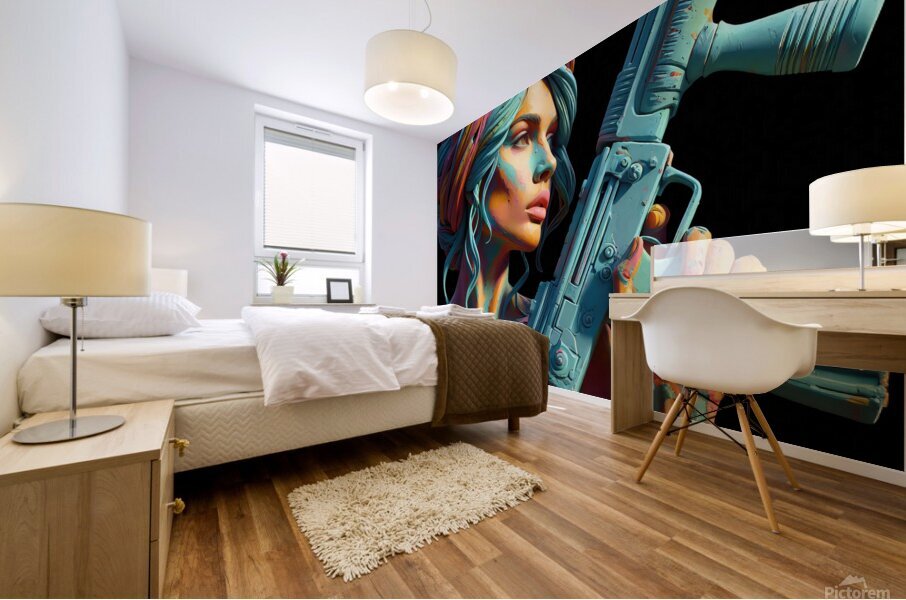 War Angel  4.4 Mural print