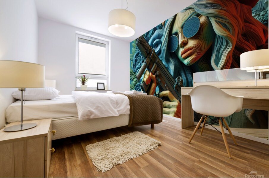 War Angel 3.8 Mural print