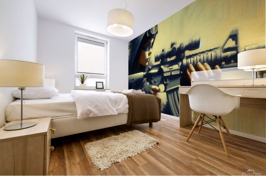 War Angel 3.7 Mural print