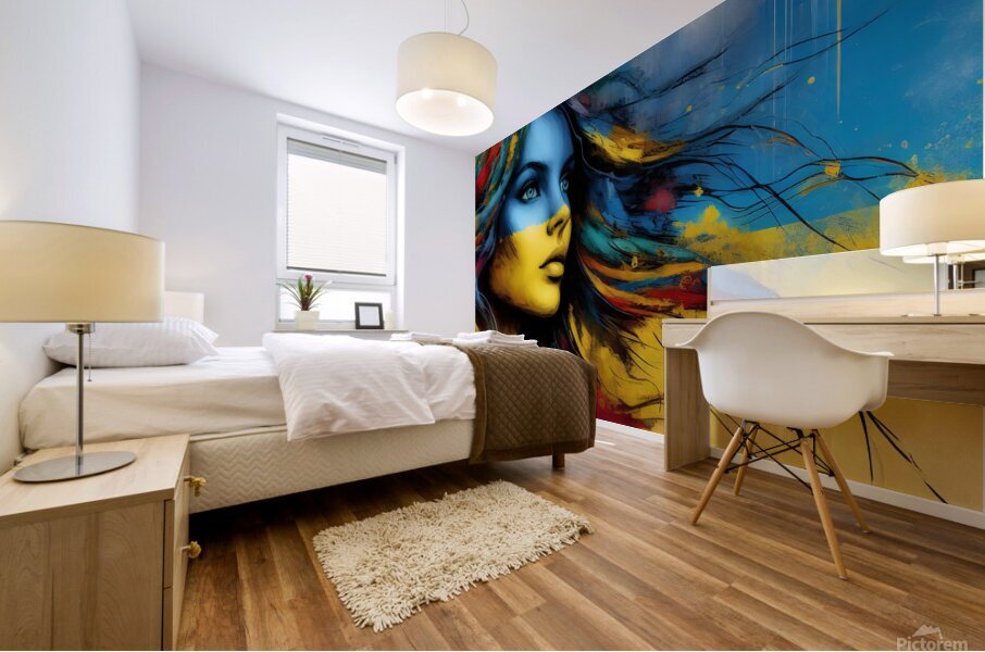 War Angel 2.4 Mural print