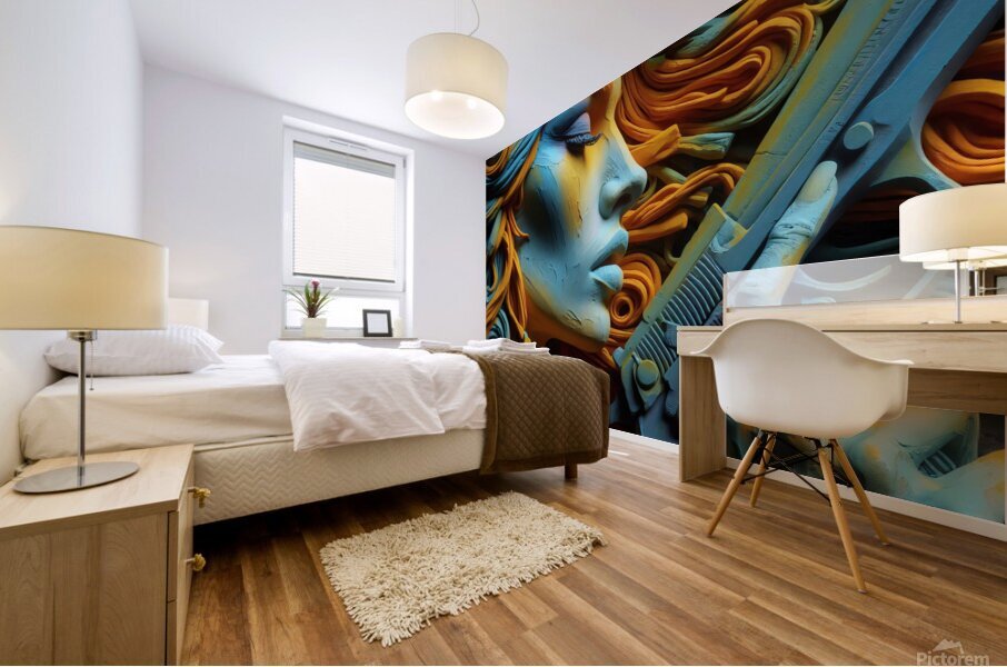 War Angel 2.2 Mural print
