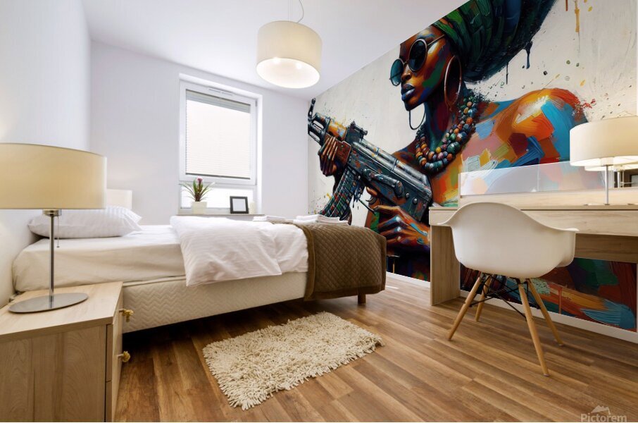 War Angel 2.1 Mural print