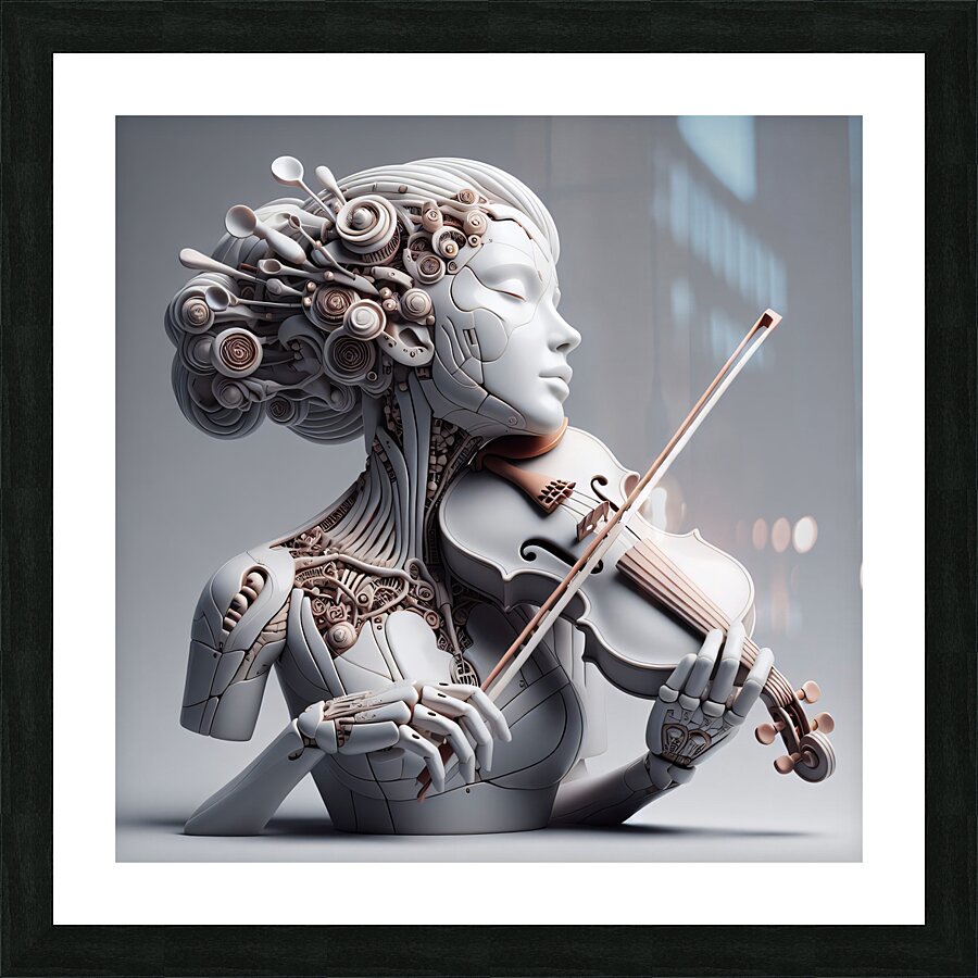 Violinist  Picture Frame print