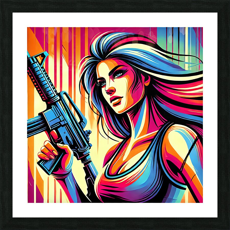 War Angel 1.1 Picture Frame print
