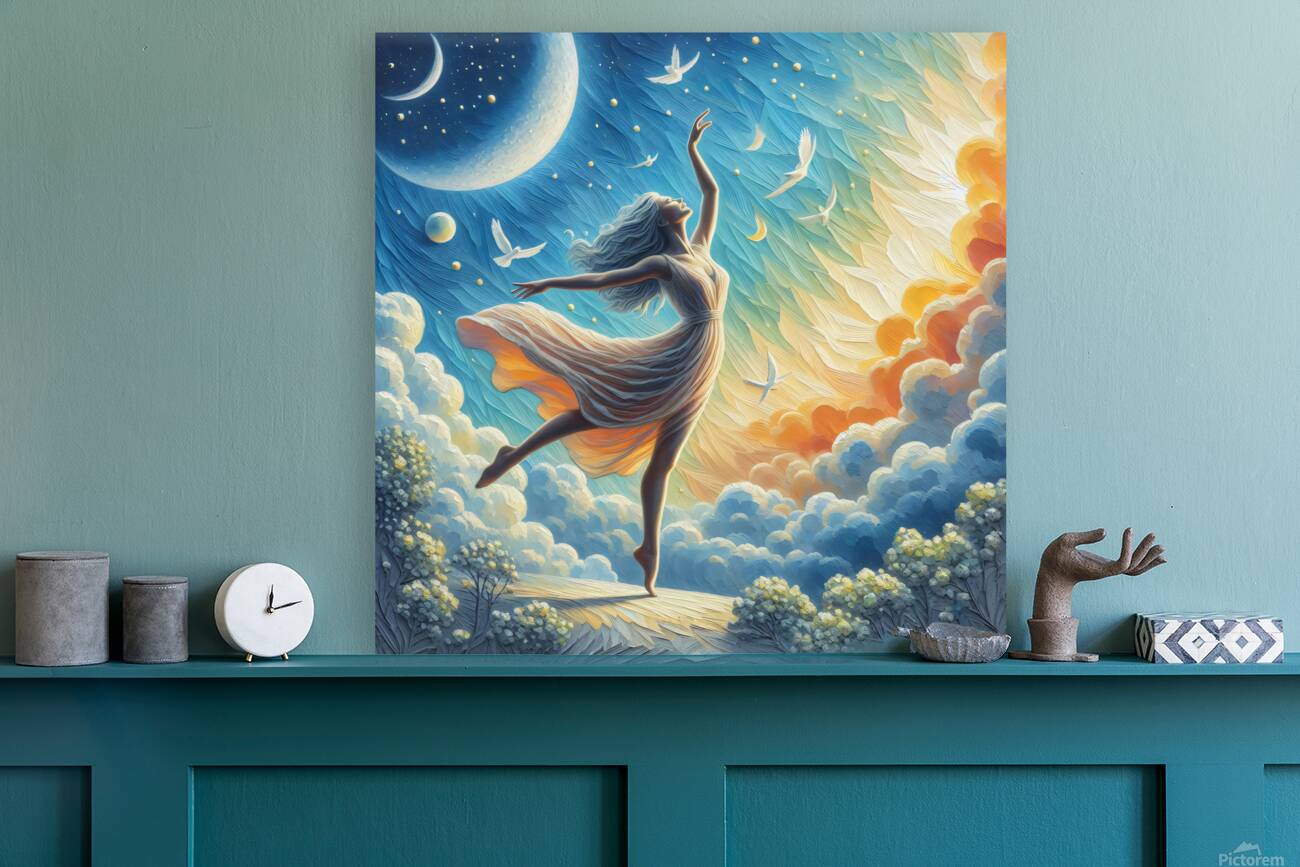 Dancing in the sky  Reproduction
