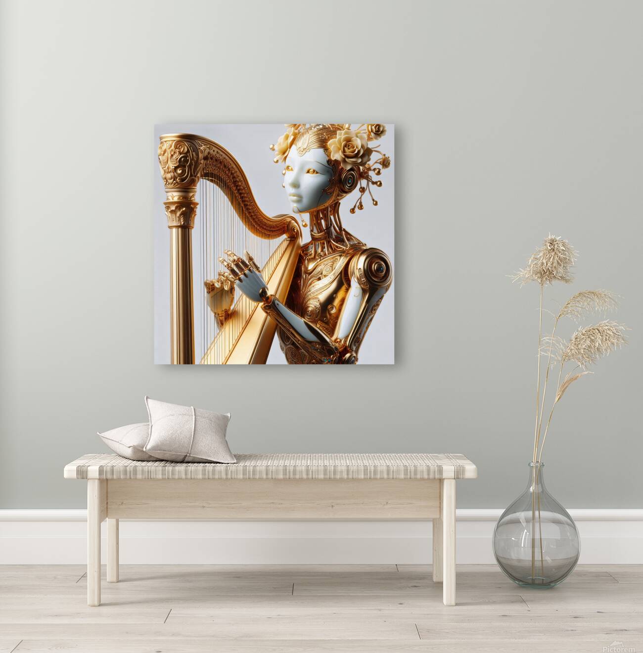 Porcelain humanoid angel 1.9 Reproduction
