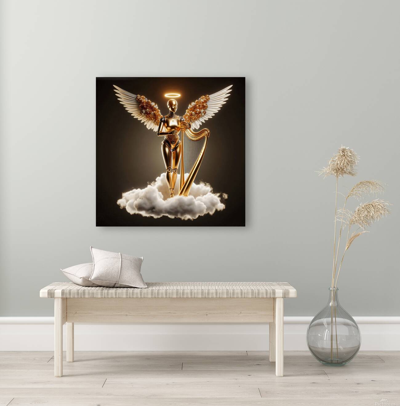 Porcelain humanoid angel 1.4 Reproduction