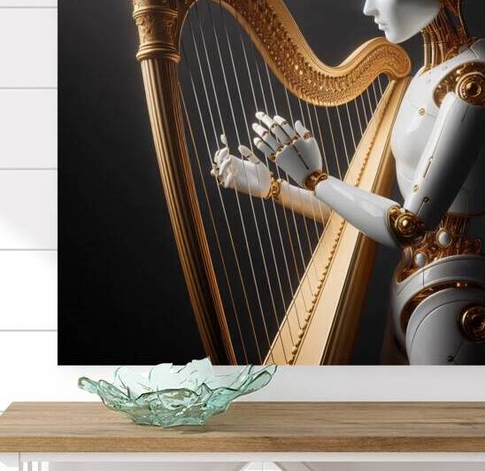 Porcelain humanoid musician2.5 by Vygantas Navickas
