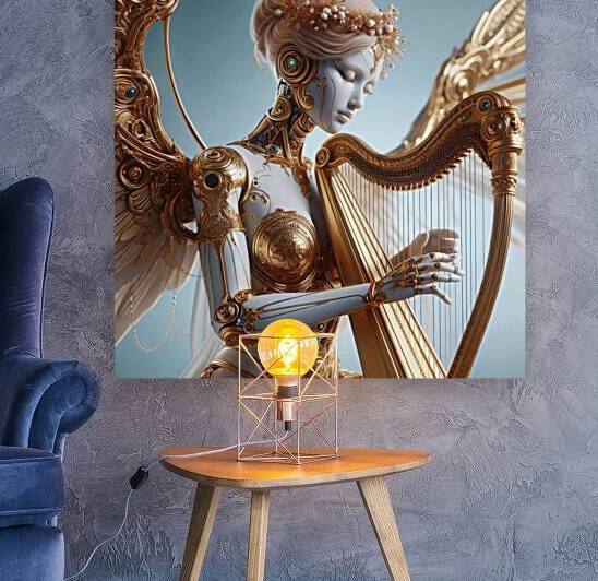 Porcelain humanoid musician 1.2  by Vygantas Navickas