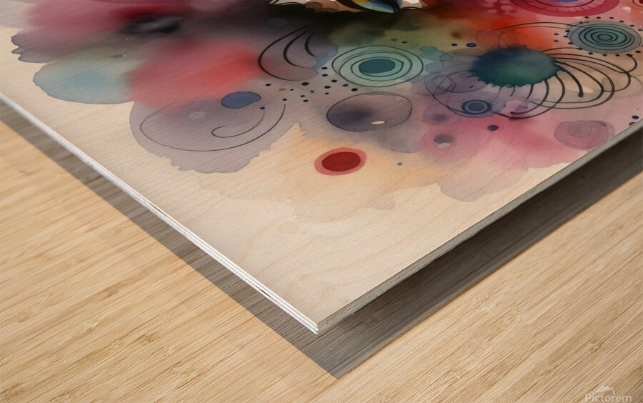 Face Wood print