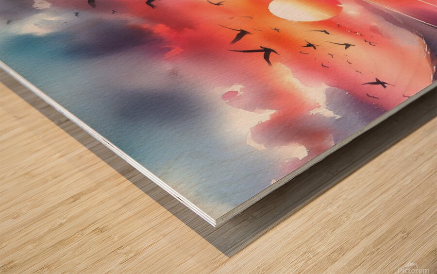 Nature 2.1 Wood print