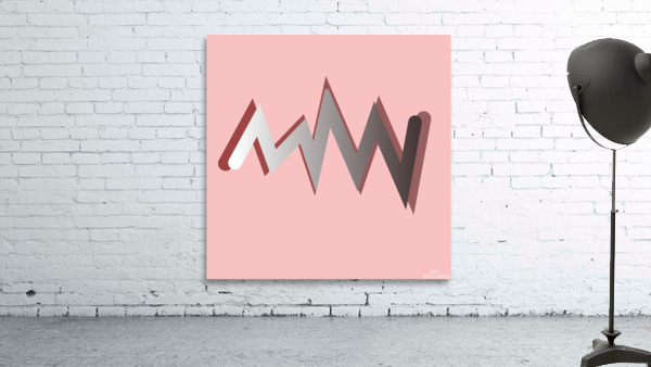 Metal Shaded Script Wall Preview