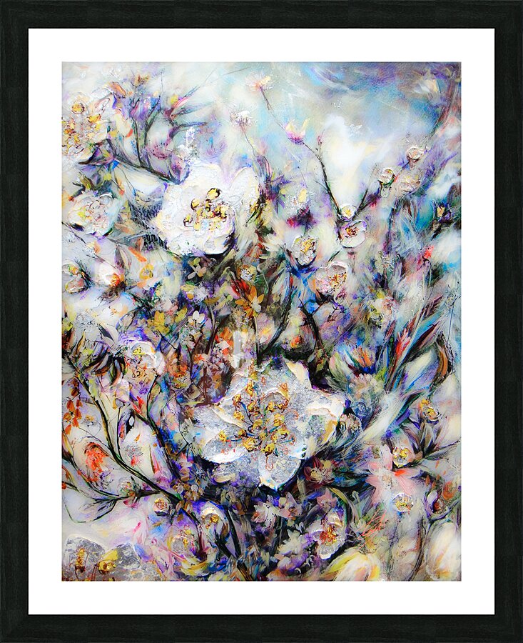 BLOOM 3 Picture Frame print