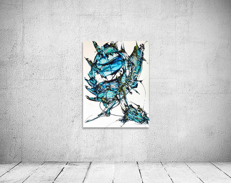 BLUE 3 Wall Preview