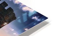 SUNSET TOWER HD Metal print