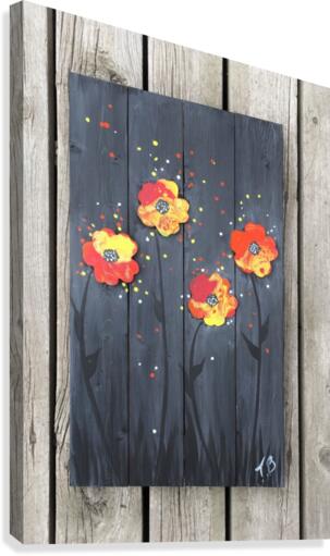 Pop up Daisies Canvas Print