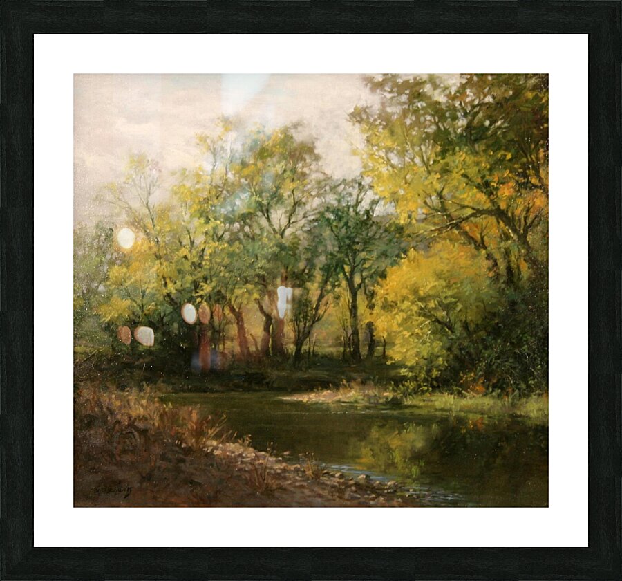 T Lewis   Echo Cove Picture Frame print