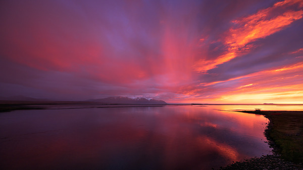 SUNSET AT HOFSSTADIR Digital Download