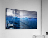 INTO THE DEEP BLUE Impression acrylique