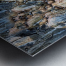 CLIFF COLONIES Metal print