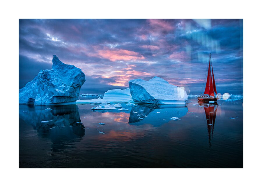 NIGHT REFLECTIONS Impression et Cadre photo