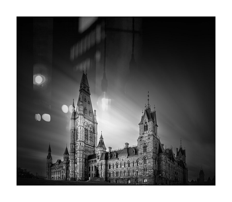 OTTOWA PARLIMENT Picture Frame print