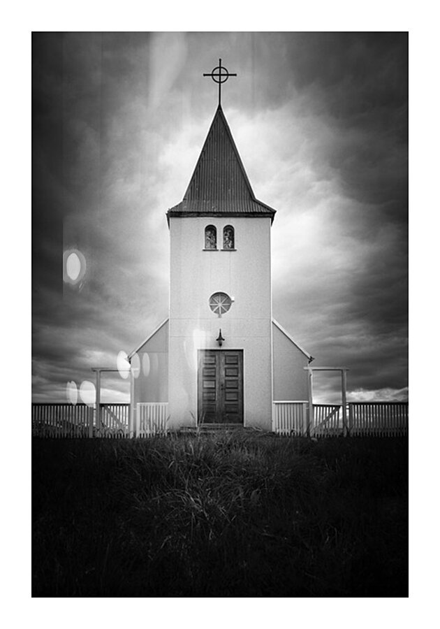 STADADASKIRKJA Impression et Cadre photo