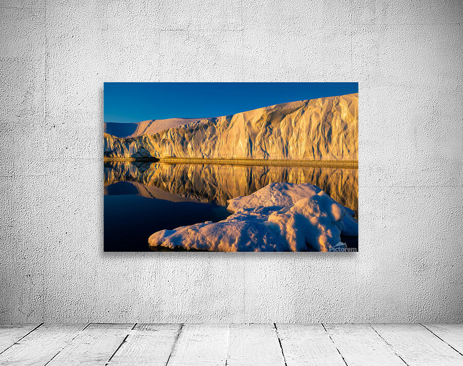 MIDNIGHT SUN ON ICE Aperçu sur mur