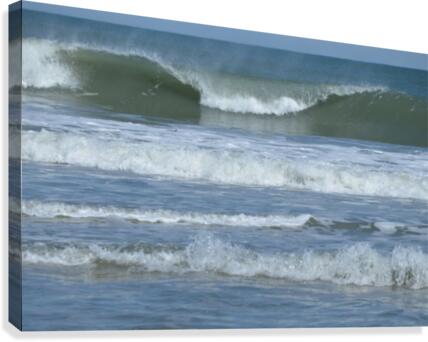 Breaking waves on the Outer Banks Canvas Print