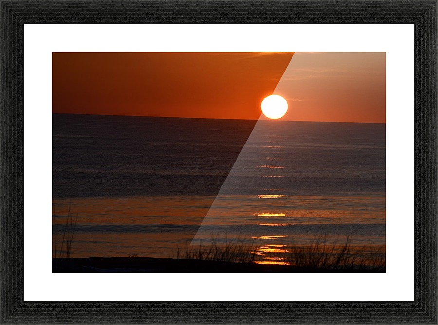 Sunrise over the Outer Banks Picture Frame print