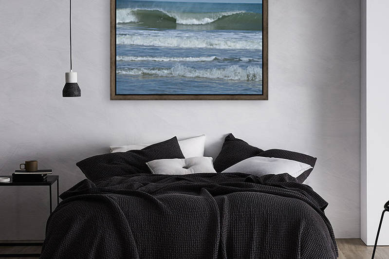 Breaking waves on the Outer Banks by BK
