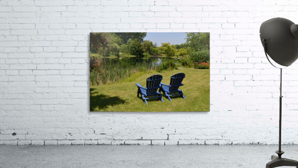 Blue Chairs Wall Preview