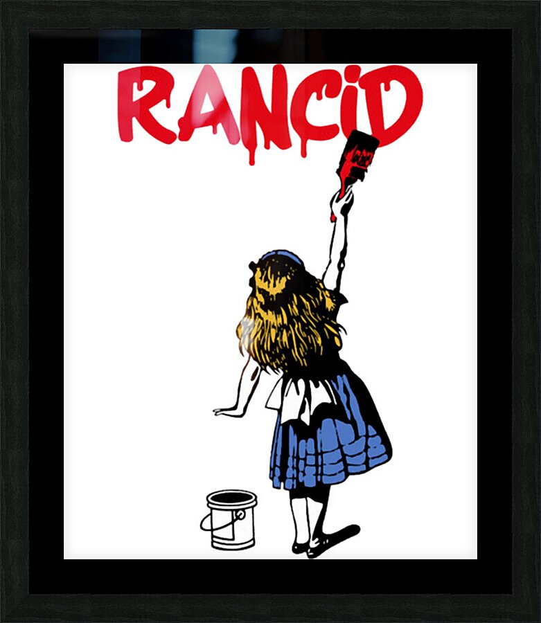 rancid 12 Picture Frame print