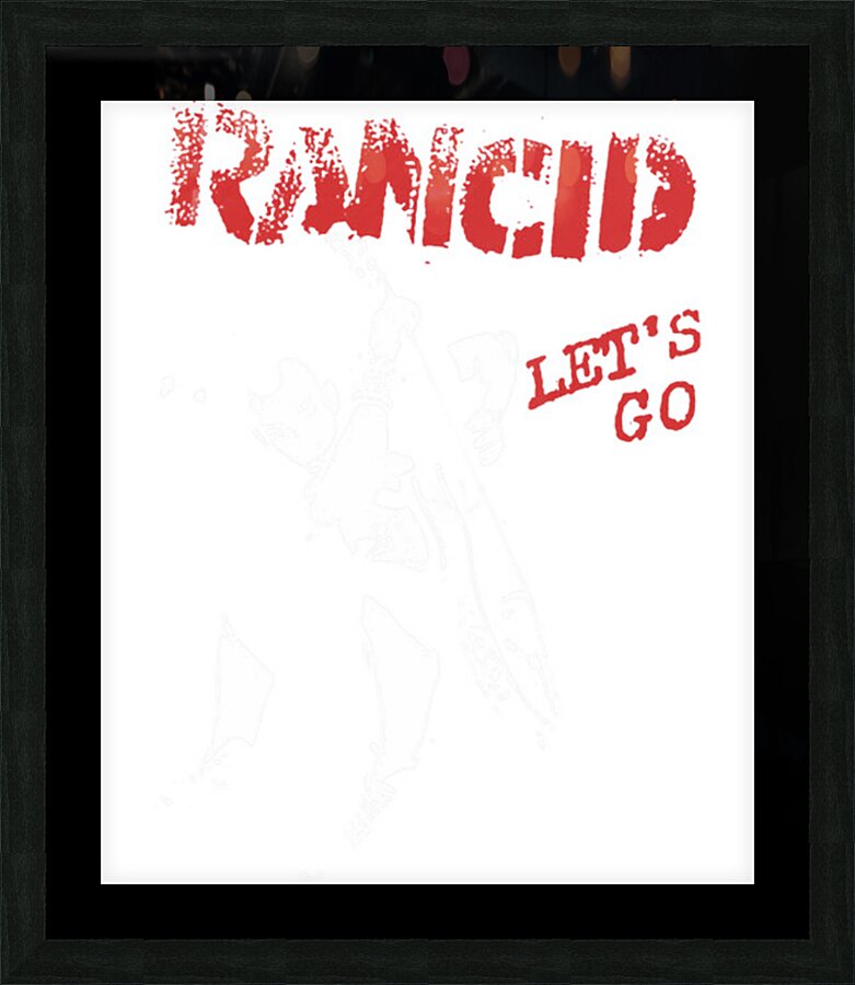 rancid 14 Picture Frame print
