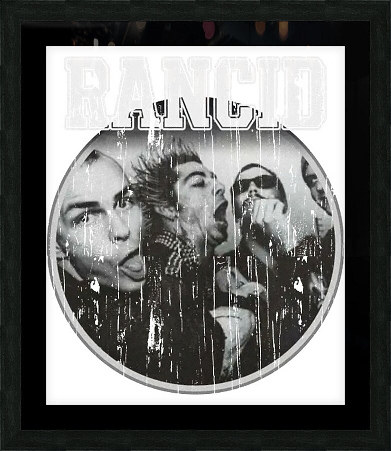 rancid 26 Picture Frame print