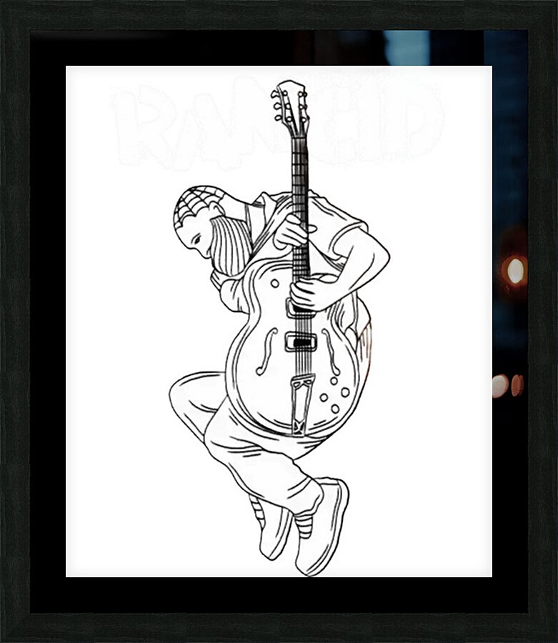 rancid 28 Picture Frame print