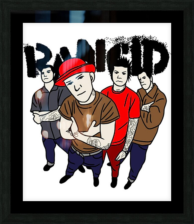 rancid 29 Picture Frame print
