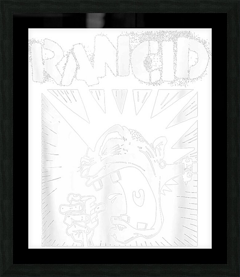 rancid 30 Picture Frame print