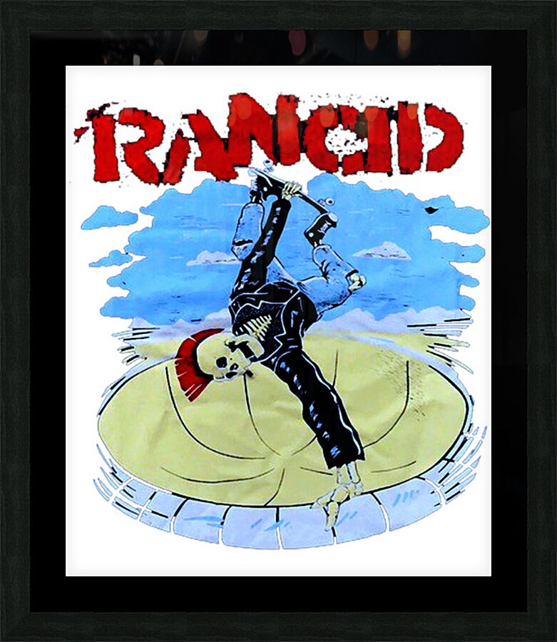rancid 35 Picture Frame print